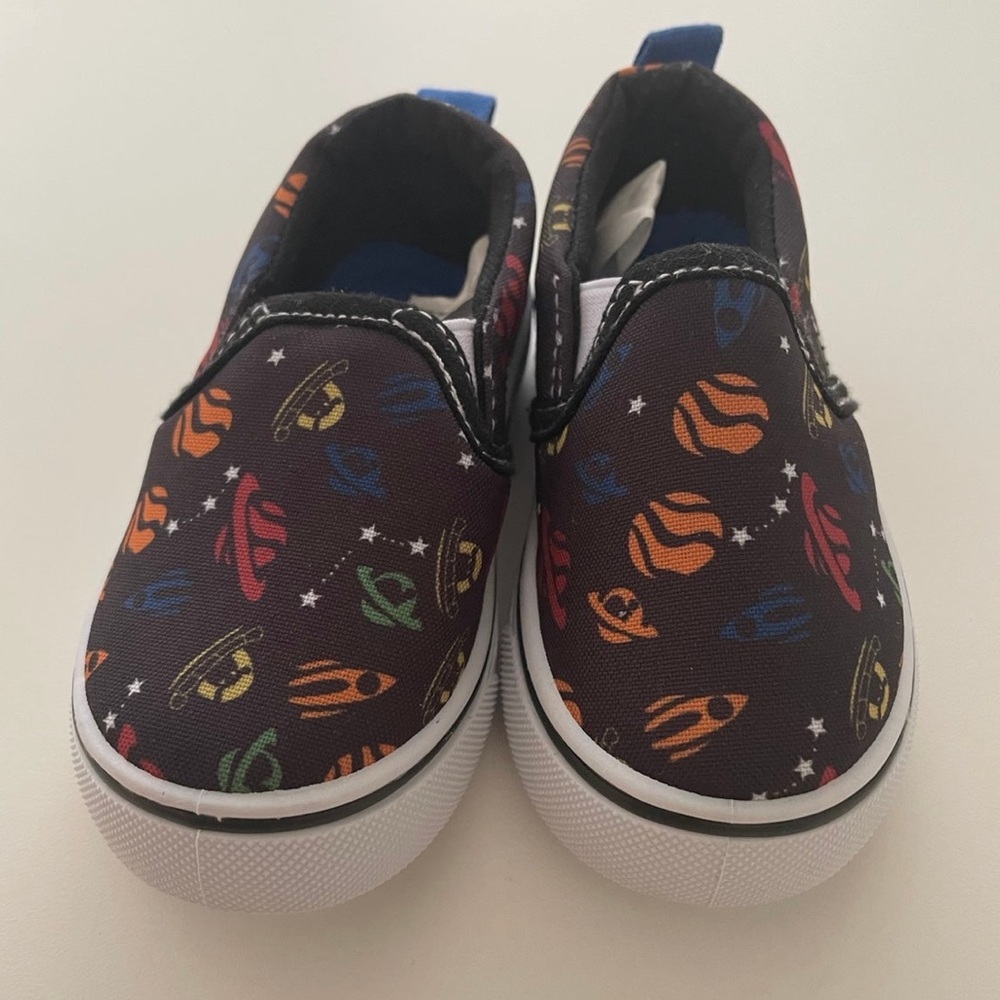 US Sports toddler size 5 space theme canvas sneaker shoes